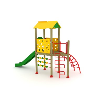 64 A Standart Ahşap Oyun Grubu